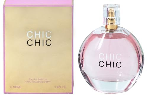 Perfume for Women Love no 5 Classic, Love no 5 Red, Koko Madam, Chic Chic, (Pack of 4) x 3.4oz / 100ml each Eau de Parfum Spray