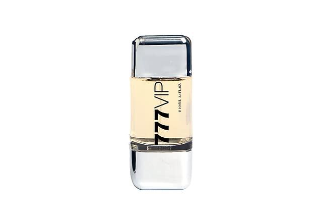 777 Vip Black Cologne for Men 3.4/100ml Eau de Toilette, Natural Spray