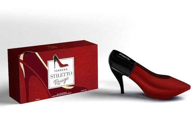 Ferrera Stiletto Rouge Perfume for Women 3.4/100ml (Inspired by Good Girl) Eau de Parfum, Natural Spray