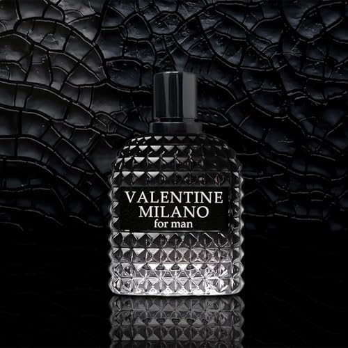 Valentine Milano for Men (EDP & EDT), Cool Cologne for Men, 3.4 Fl Oz Each (Pack of 2)